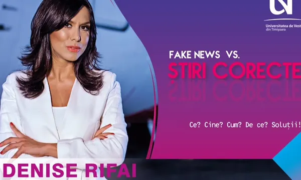 Denise Rifai a pus bazele unui parteneriat între Universitatea de Vest din Timişoara şi Realitatea