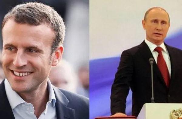 Macron, la întâlnirea cu Putin: Orice folosire a armelor chimice va duce la represalii imediate