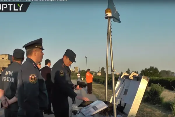 Rusia a detonat o bombă gigantică în Marea Neagră. Imagini spectaculoase