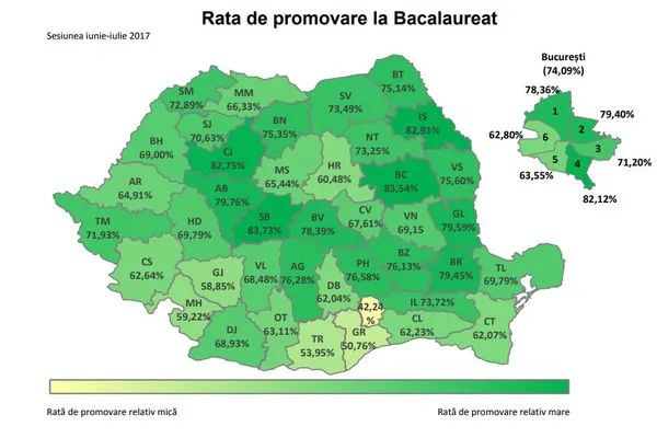 REZULTATE FINALE BAC 2017 CONTESTAȚII. EDU.ro a afișat notele la BACALAUREAT - LIVE UPDATE