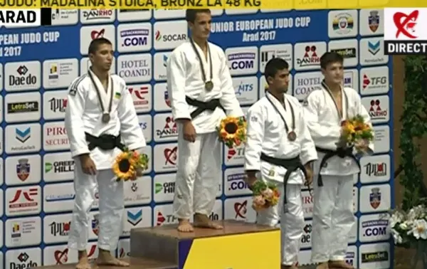 AUR pentru România la CE Judo U21. Adam Radvanski, la 55 kg şi Cleonia Rîciu, la 52 kg