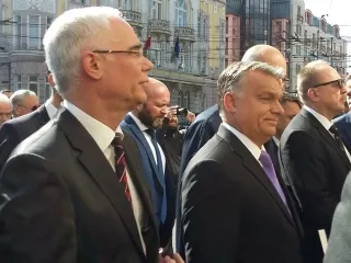 Viktor Orban, premierul Ungariei, în vizită de două zile la Cluj. A luat cuvântul şi Kelemen Hunor