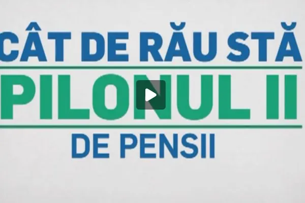 Infografic. Cât de rău stă pilonul II de pensii?