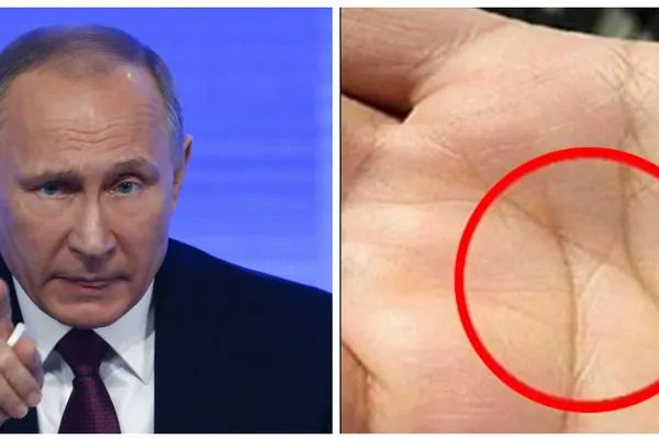 Dacă aveţi un "X" format din liniile din palmă, semănaţi cu Putin. Ce înseamnă asta...
