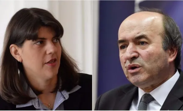 Laura Codruţa Kovesi, la Ministerul Justiţiei. Prima întrevedere cu Toader