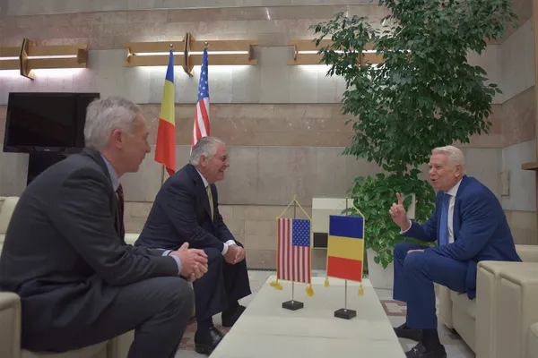 Meleşcanu: Tillerson m-a întrebat despre cvorumul de la şedinţa în care se discuta achiziţia Patriot