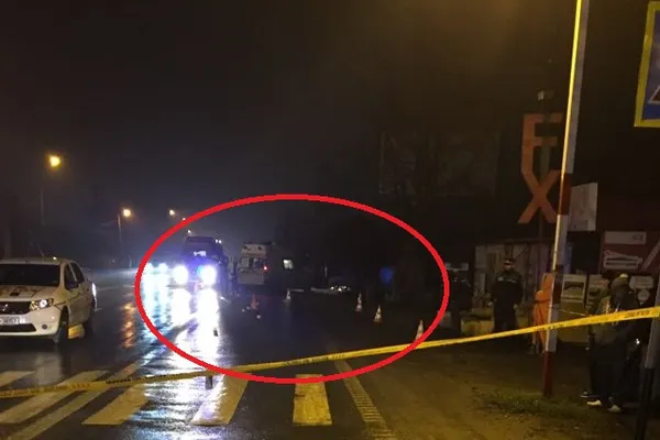 Primele imagini de la accidentul în care un ofițer SRI băut a ucis o tânără pe trecerea de pietoni