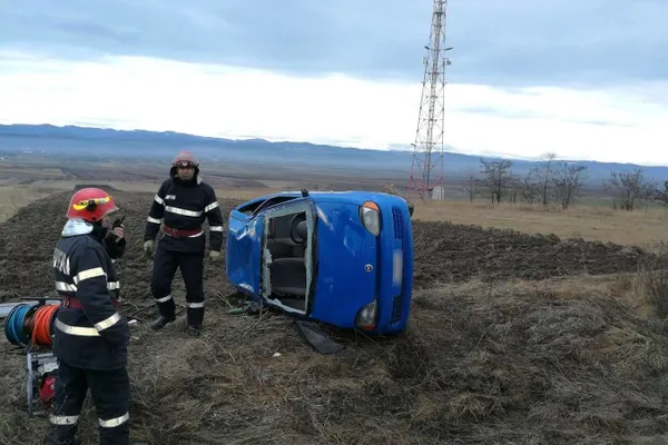 Accident în Suceava. Un mort și doi răniți