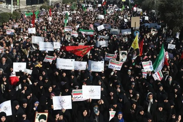 Contramanifestații proguvern în Iran, după demonstrațiile împotriva regimului de la Teheran