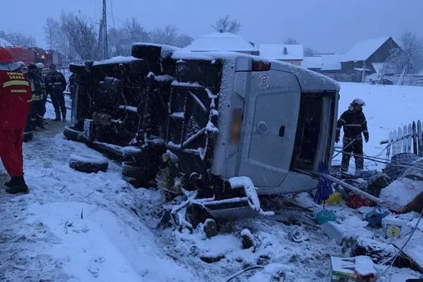 Accident grav în Harghita. A fost activat planul ROŞU. Cel puțin 9 victime. Două au decedat pe loc
