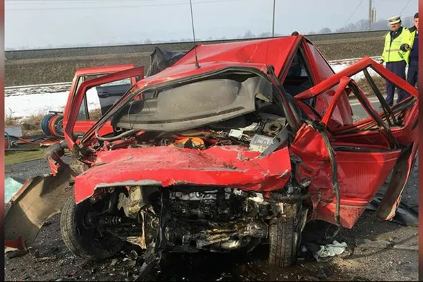 Accident mortal, în urmă cu puțin timp