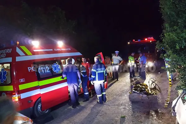 Un adolescent beat și fără permis a provocat trei accidente în aceeași seară, rănind șase minori