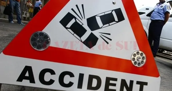 Accident foarte grav pe Valea Oltului! Un microbuz cu 11 persoane s-a răsturnat