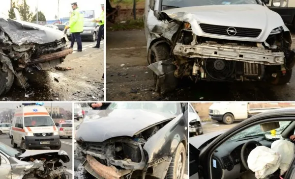 Accident șocant în Arad: Mai multe victime