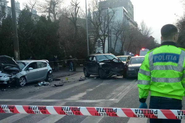 Accidentul din Capitală. Soţia şoferului le-a spus anchetatorilor că acesta încerca să o omoare