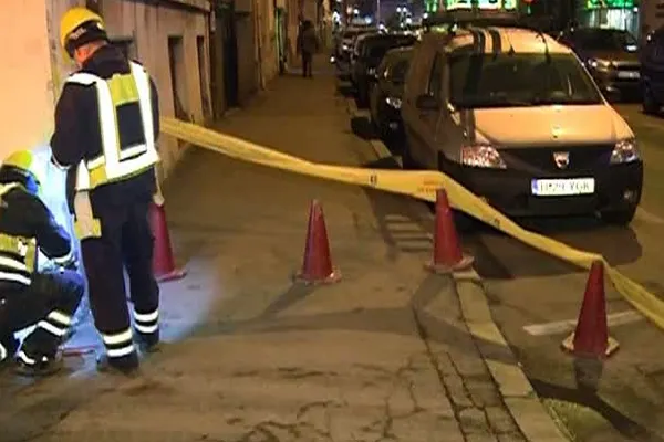 Panică în Capitală. O conductă de gaze de pe strada Sevastopol s-a spart în urma unui accident