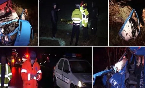 Accident înfiorător între Arad și Oradea: doi morți și doi răniți
