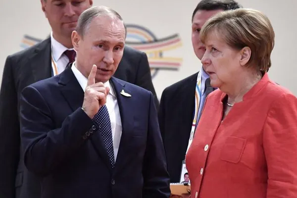 Întâlnire crucială Angela Merkel-Vladimir Putin