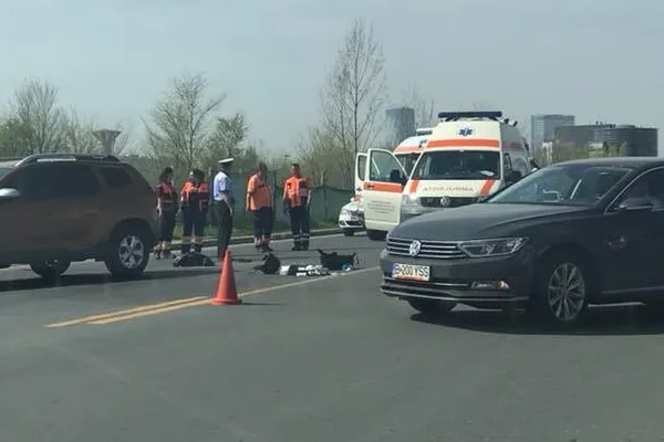 Accident mortal în nordul Capitalei. Victima, un motociclist