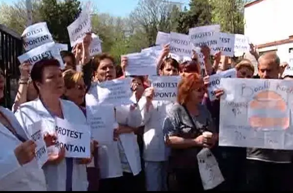 O nouă zi de proteste în Sănătate