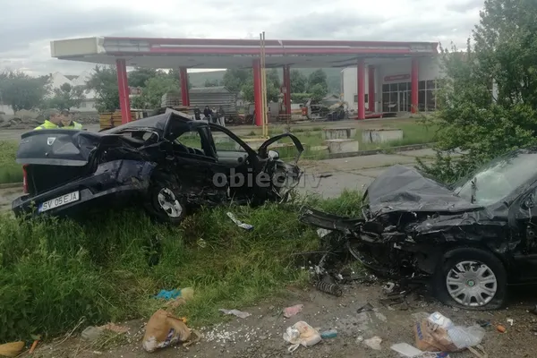Accident de coşmar în Suceava. Un mort şi doi răniţi
