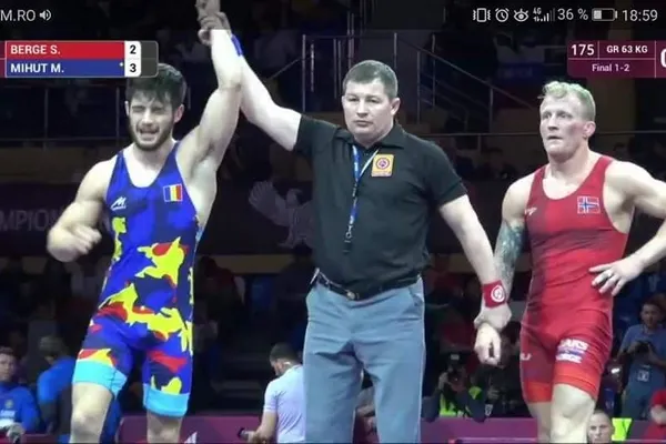 Aur pentru România la Campionatele Europene de lupte din Rusia
