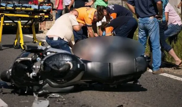 Motociclist decedat într-un accident teribil, în Satu-Mare
