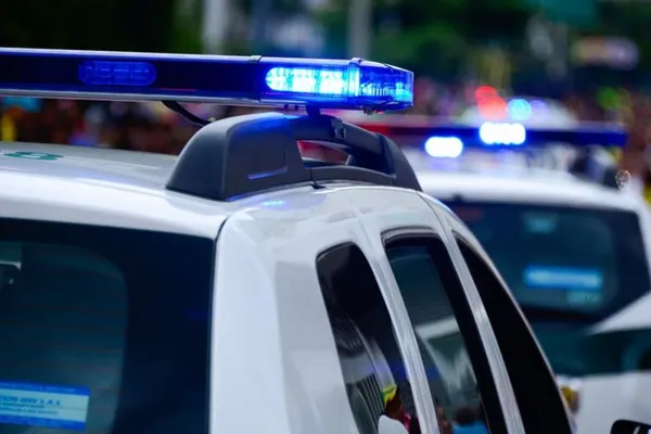 Fragmente ce par a fi cărți de identitate, aruncate pe un teren viran. Polițiștii fac cercetări
