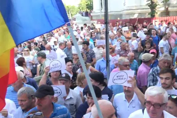 Proteste în Republica Moldova - Curtea Constituțională examinează o posibilă scoatere în afara legii a Partidului ȘOR