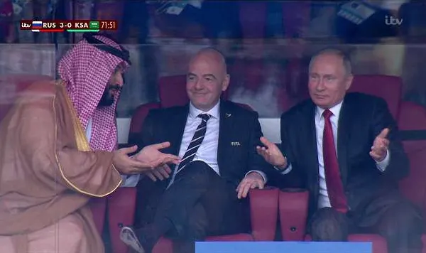 Finala președinților la Campionatul Mondial de Fotbal 2018. 14 șefi de stat, în tribună cu Putin