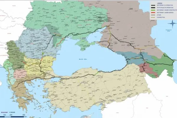 Cum va arăta marea autostradă în jurul Mării Negre. Rusia spune că a început lucrările