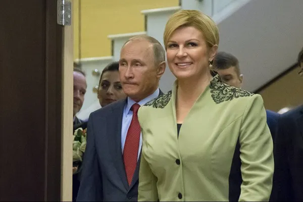Kolinda Grabar-Kitarovic, dialog fabulos cu Putin la finala CM. Ce invitaţie-surpriză!