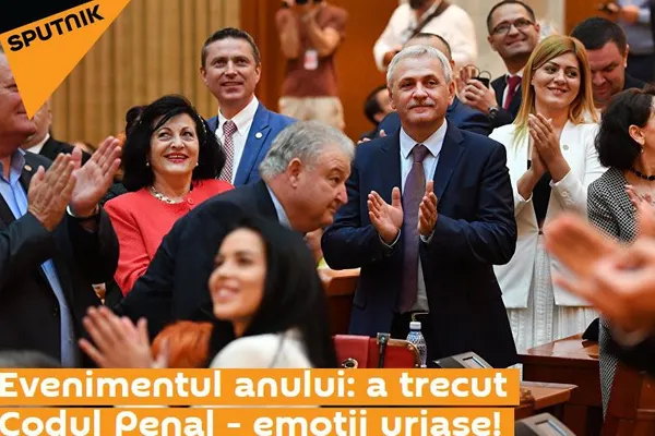Portavocea Moscovei anunță că votarea Codului Penal e ”evenimentul anului”