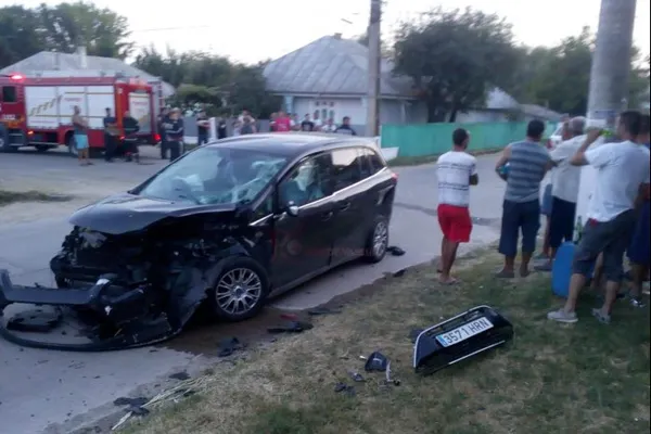 Accident cu opt victime în judeţul Vaslui