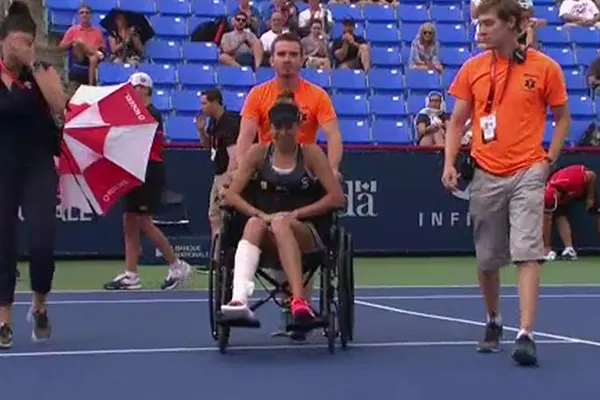 Mihaela Buzărnescu, prima reacție după accidentarea horror de la Montreal