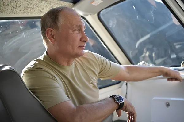 Vladimir Putin, imagini "în premieră" din timpul vacanței