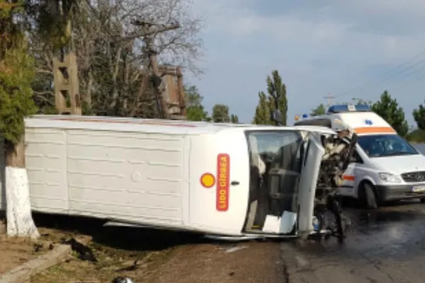 Accident cu trei victime la Gradiștea, în judeţul Brăila