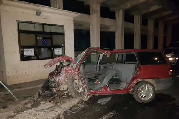 Accident teribil în vama Negru Vodă, un mort şi doi răniţi
