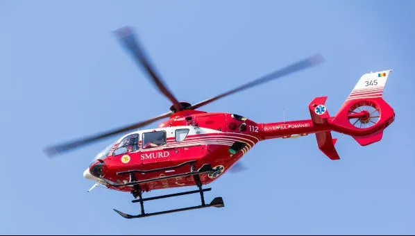 Accident grav în județul Constanța. Un TIR s-a răsturnat. Șoferul, dus la spital cu elicopterul