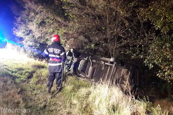 Accident grav în Teleorman: mai multe victime. Plan roșu de intervenție