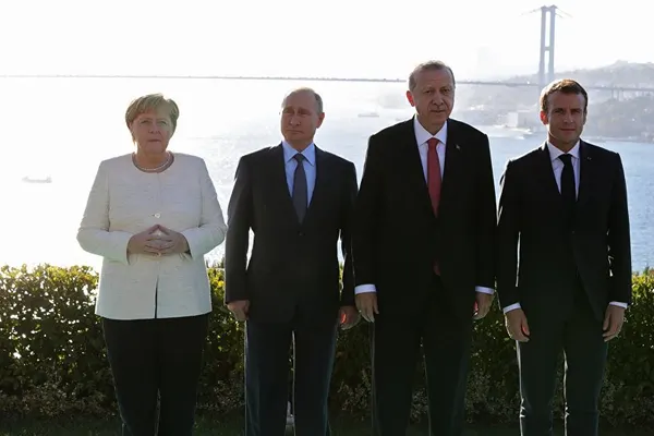 Merkel, Macron, Putin și Erdogan cer o nouă constituție pentru Siria