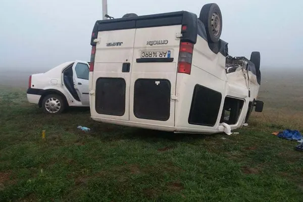 Accident grav în Mureș: 5 victime, cetățeni francezi