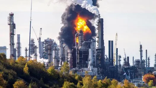 Explozie puternică la cea mai mare rafinărie din Canada