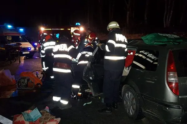 FOTO + VIDEO Accident grav pe DN 1 în județul Brașov