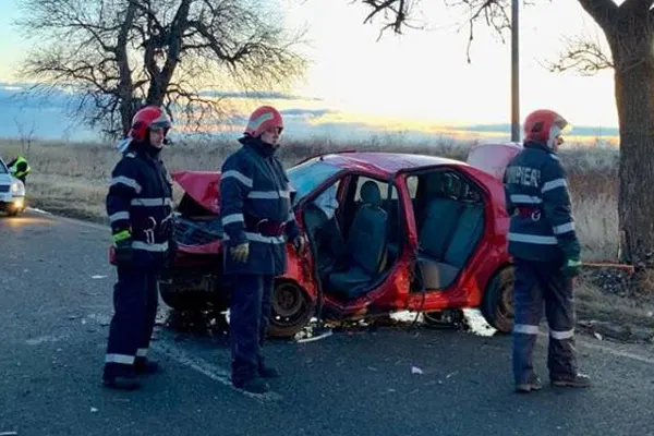 Accident cumplit în Teleorman: Doi tineri au murit