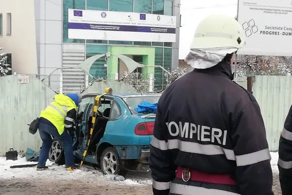 Accident în Neamț. Șapte persoane, la spital (VIDEO)