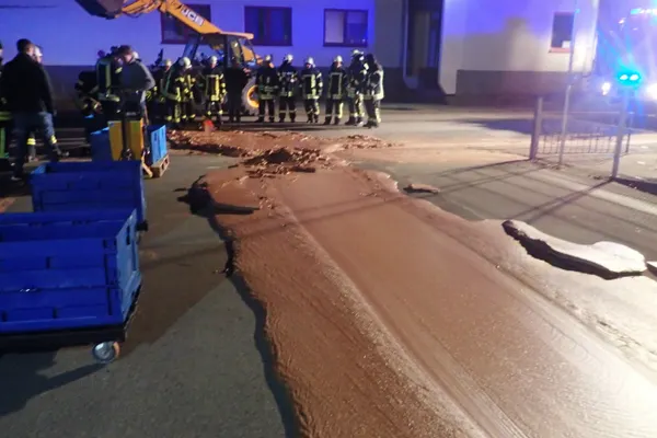 "Râu" de ciocolată în Germania
