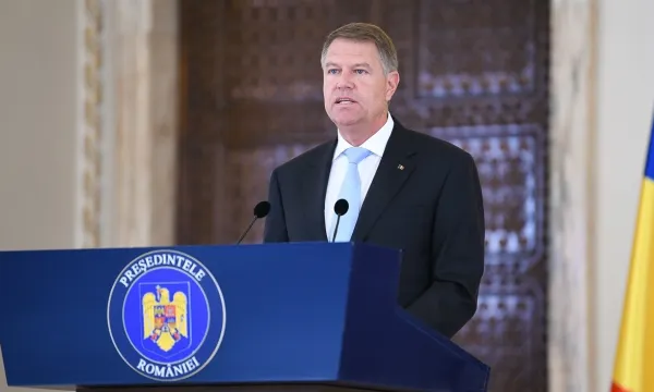 Iohannis, mesaj dur pentru PSD-ALDE: Românii nu vor mai tolera o guvernare bazată pe corupție