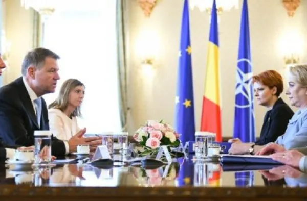 Klaus Iohannis îi cere Vioricăi Dăncilă ordinea de zi a şedinţelor de guvern