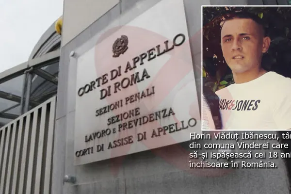 Vaslui: Tânărul care a ucis un italian în timpul unui joc erotic își va ispăși pedeapsa în România